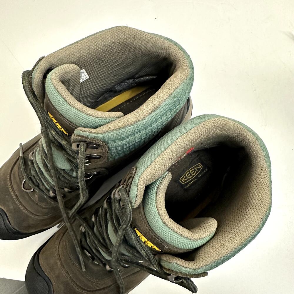 EXCELLENT KEEN Women Revel II Snow Boots Insulated Waterproof Leather Hiking 9.5 - Picture 8 of 11